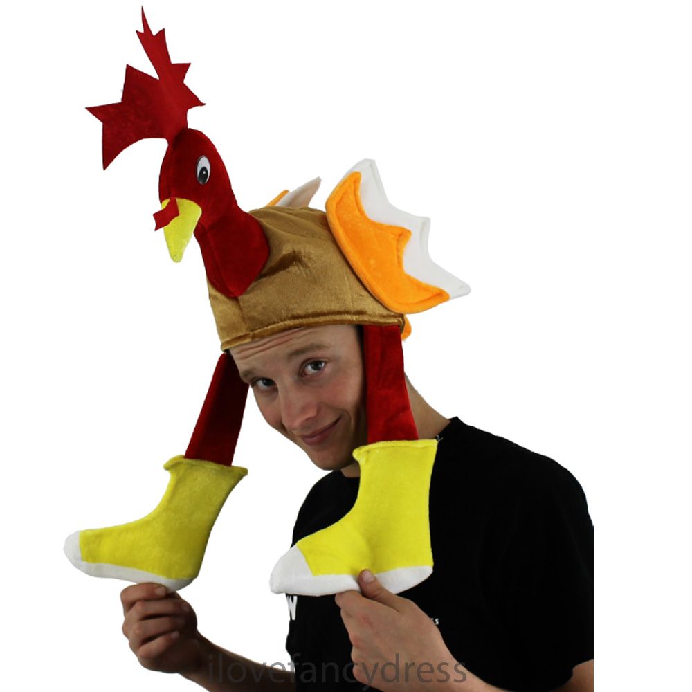 TURKEY HAT CHRISTMAS THANKSGIVING FANCY DRESS ROOSTER NOVELTY ANIMAL XMAS GIFT eBay