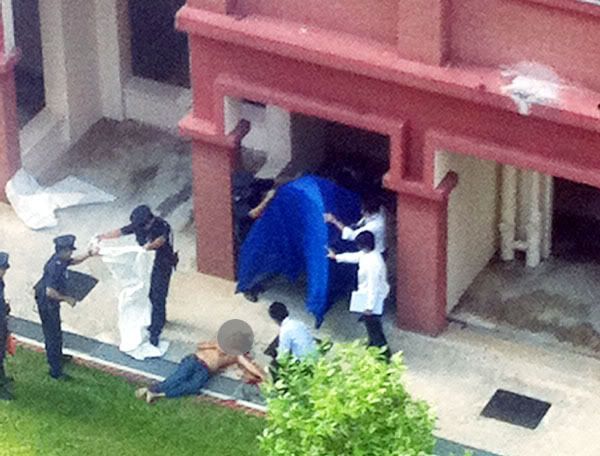 drop to death, head down