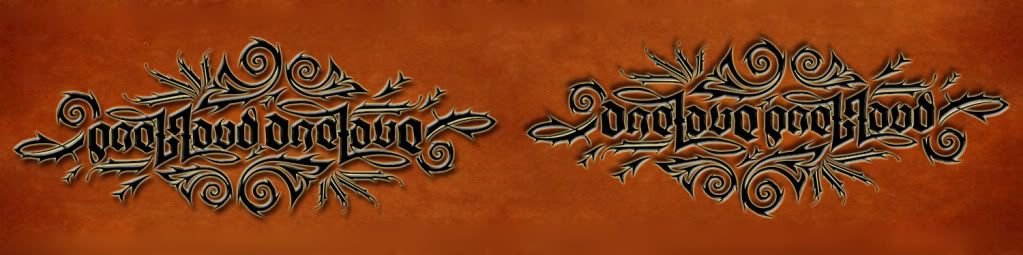 ambigram_one_love_one_blood