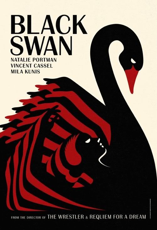 poster design black swan