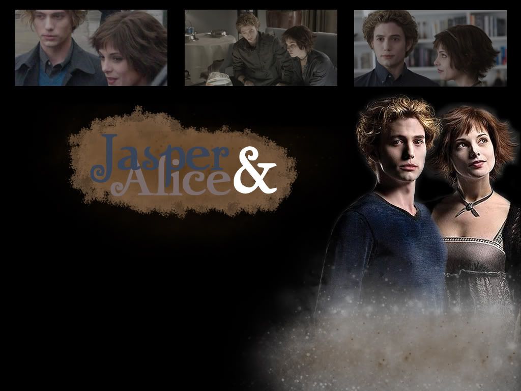 Jasper Hale and Alice Cullen