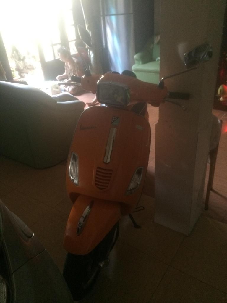 Vespa S đèn vuông đk 12-2010 màu cam,xe chạy 13000km do mami sử dụng - 1