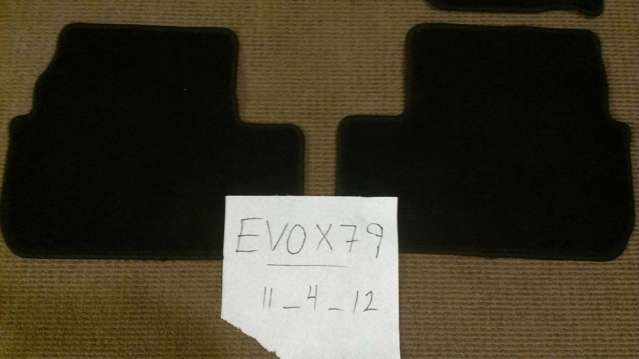 Oem Evo X Floor Mats Mitsubishi Lancer Evolution Forum