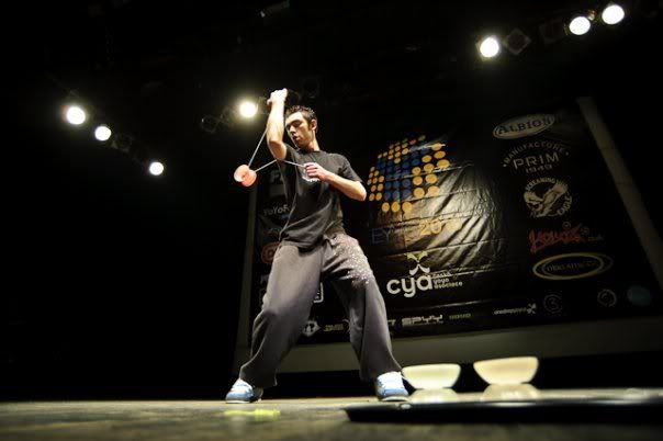 Ciccia on stage at EYYC 2010
