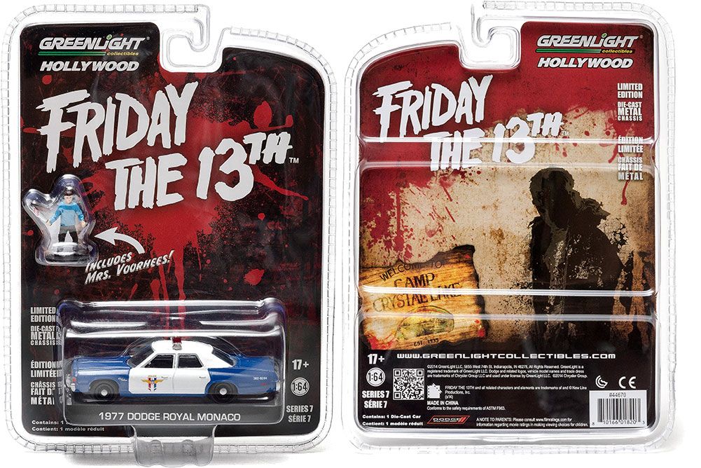 Friday the 13th - Police - Dodge Monaco - Hot Topic Friday the 13th - Police - Dodge Monaco - Hot Topic