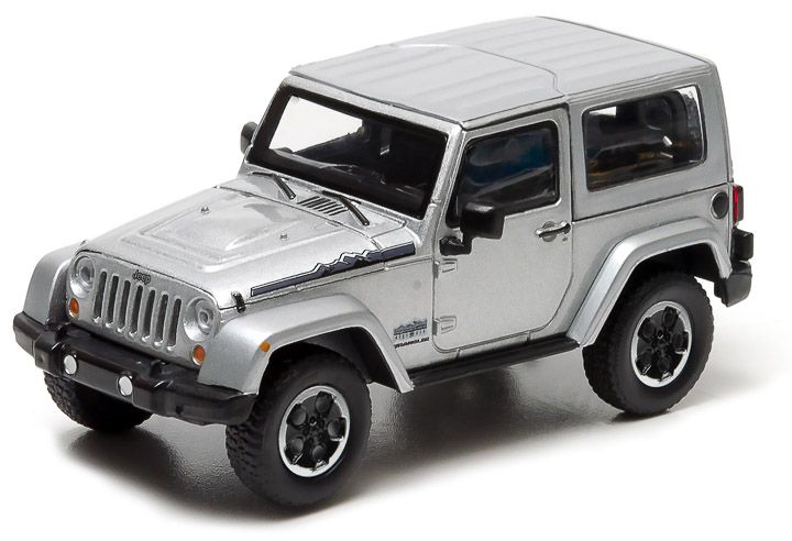 1:43 2014 Jeep Wrangler - Polar Limited Edition - Billet Silver Metallic