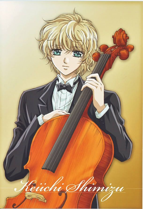 Anime Cello Player