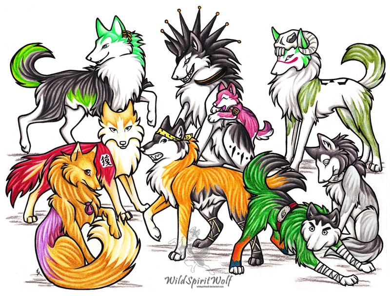 anime wolves drawings. anime wolves pics.
