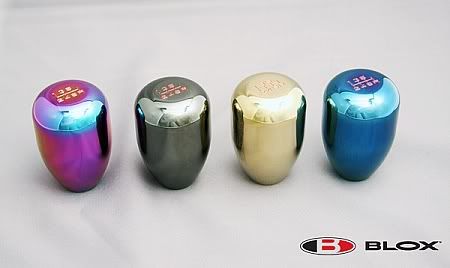 BLOX Racing performance shift knobs are CNC machined from highgrade steel 