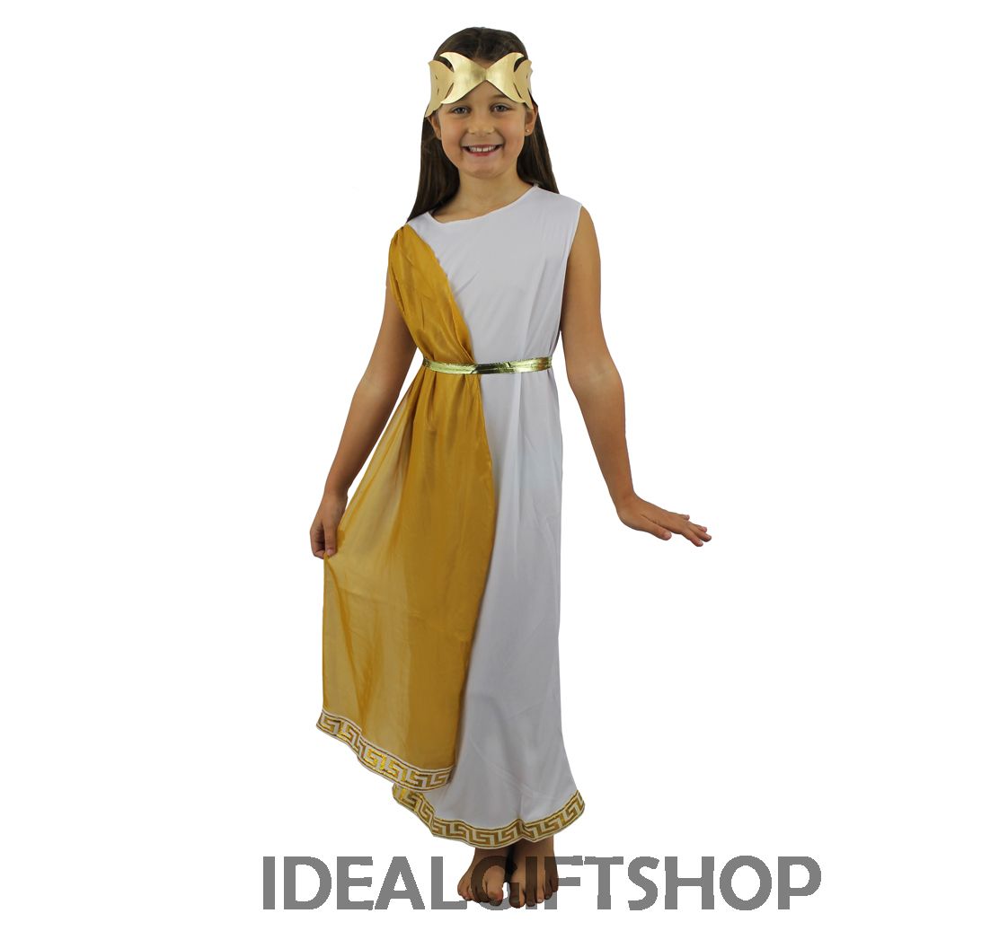 ROMAN GODDESS GOD COSTUME SCHOOL CURRICULUM BOYS GIRLS FANCY DRESS ...