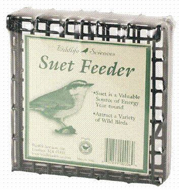 WILDLIFE SCIENCES HANGING SUET FEEDER SINGLE  